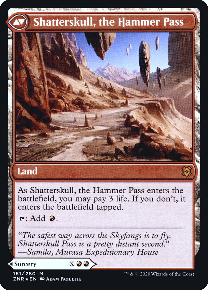 Shatterskull Smashing // Shatterskull, the Hammer Pass [Zendikar Rising Prerelease Promos] - The Mythic Store | 24h Order Processing