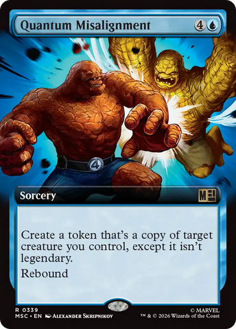 Quantum Misalignment (Extended Art) [Marvel Super Heroes Commander] - The Mythic Store | 24h Order Processing
