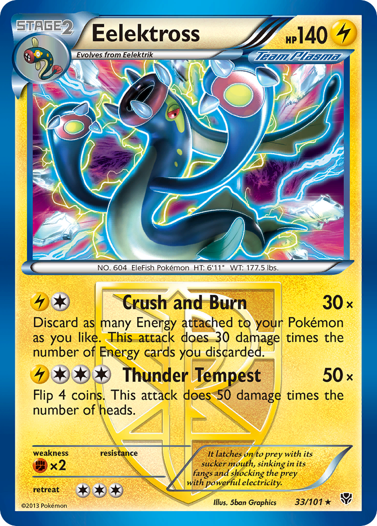 Eelektross (33/101) [Black & White: Plasma Blast] - The Mythic Store | 24h Order Processing