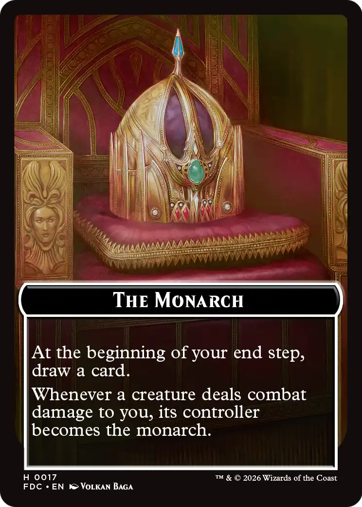 Angel (0002) // The Monarch Double-Sided Token [Foundations Commander Tokens] - The Mythic Store | 24h Order Processing