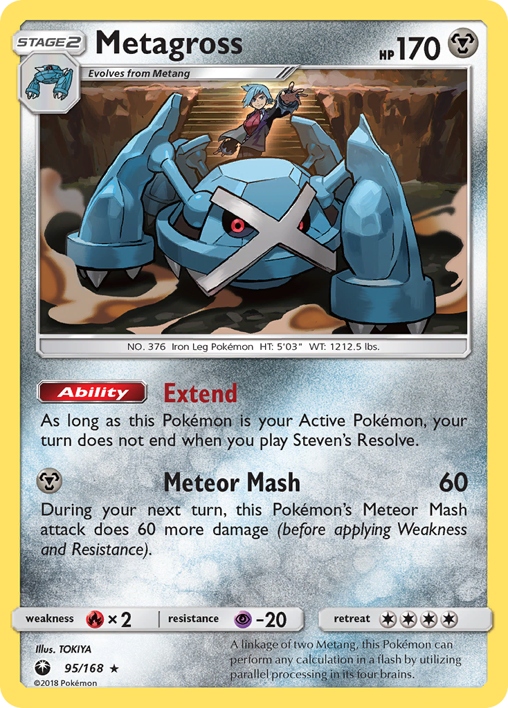 Metagross (95/168) [Sun & Moon: Celestial Storm] - The Mythic Store | 24h Order Processing