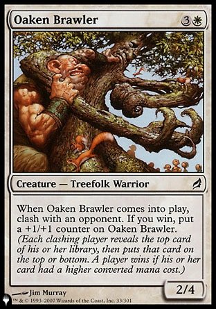 Oaken Brawler [The List] - The Mythic Store | 24h Order Processing