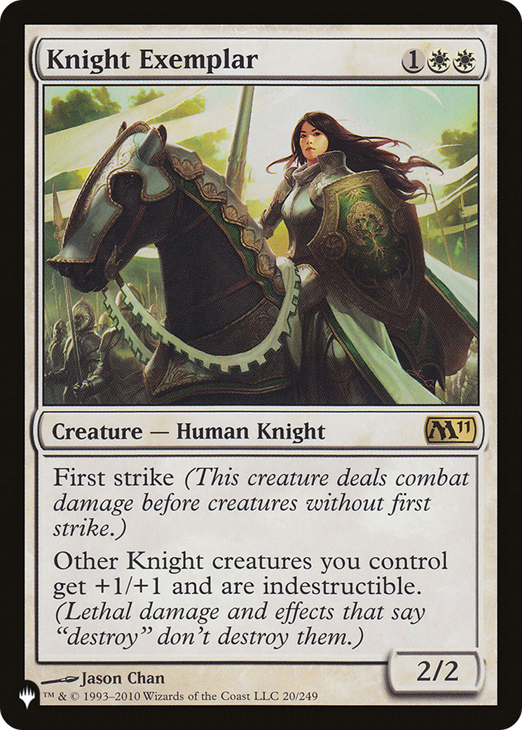 Knight Exemplar (Magic 2011) [The List] - The Mythic Store | 24h Order Processing