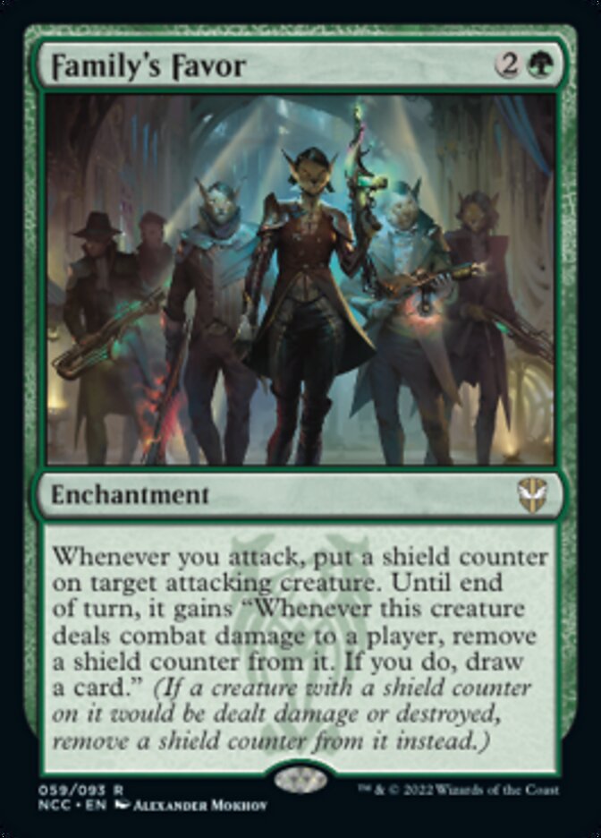 Family's Favor [Streets of New Capenna Commander] - The Mythic Store | 24h Order Processing