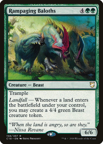 Rampaging Baloths [Commander 2018] - The Mythic Store | 24h Order Processing