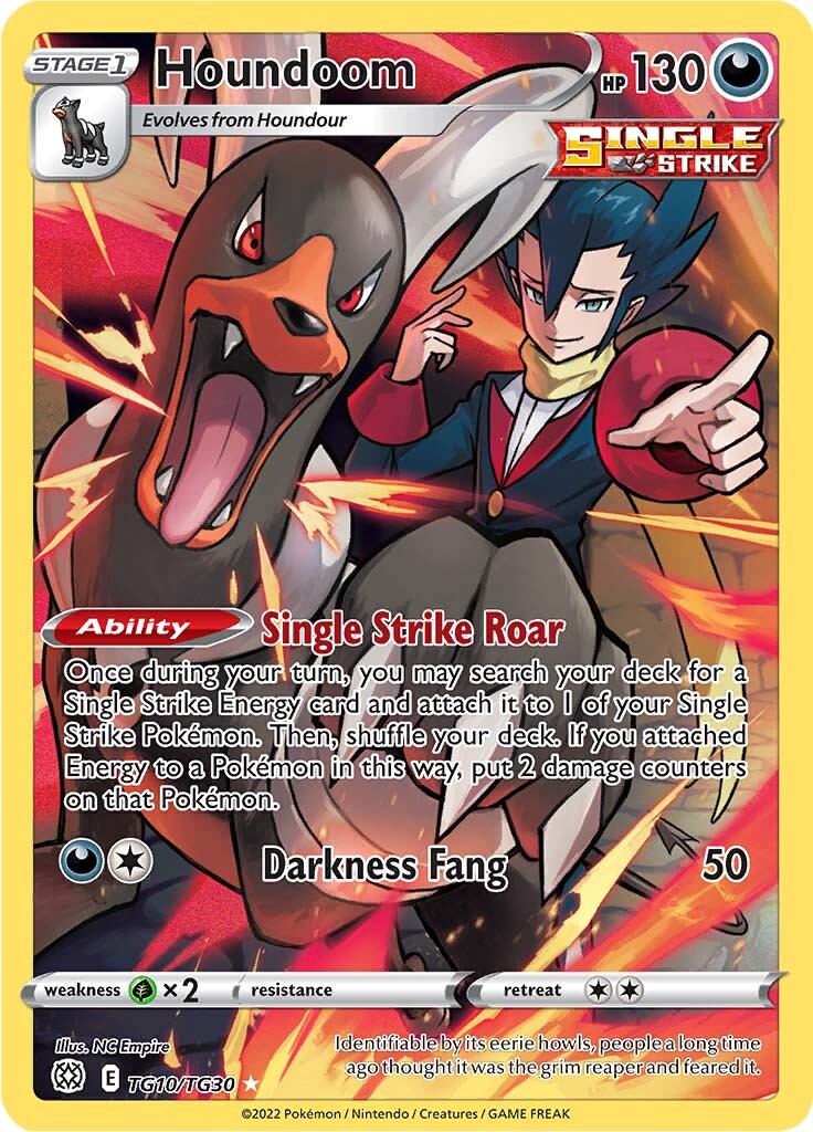 Houndoom (TG10/TG30) [Sword & Shield: Brilliant Stars] - The Mythic Store | 24h Order Processing