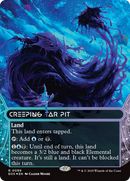 Creeping Tar Pit (0099) (Borderless) (Galaxy Foil) [Edge of Eternities: Stellar Sights] - The Mythic Store | 24h Order Processing