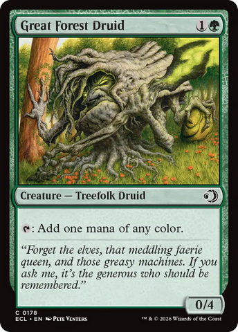 Great Forest Druid [Lorwyn Eclipsed] - The Mythic Store | 24h Order Processing