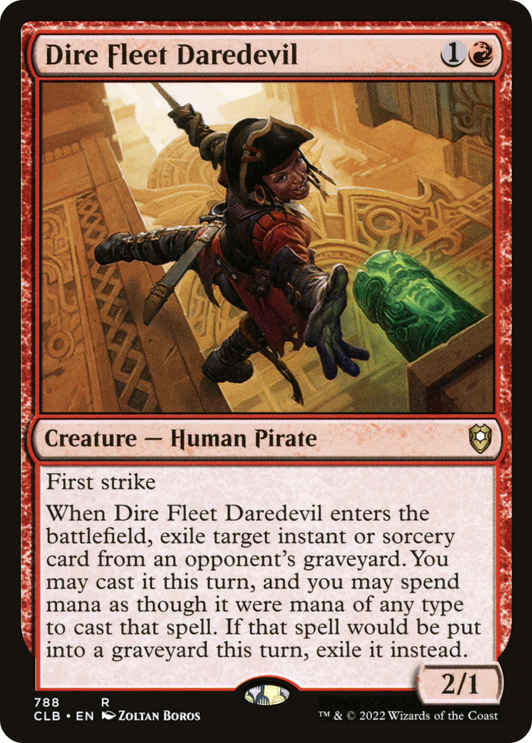 Dire Fleet Daredevil [Commander Legends: Battle for Baldur's Gate] - The Mythic Store | 24h Order Processing