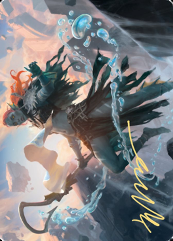 Expedition Diviner Art Card (Gold-Stamped Signature) [Zendikar Rising Art Series] - The Mythic Store | 24h Order Processing