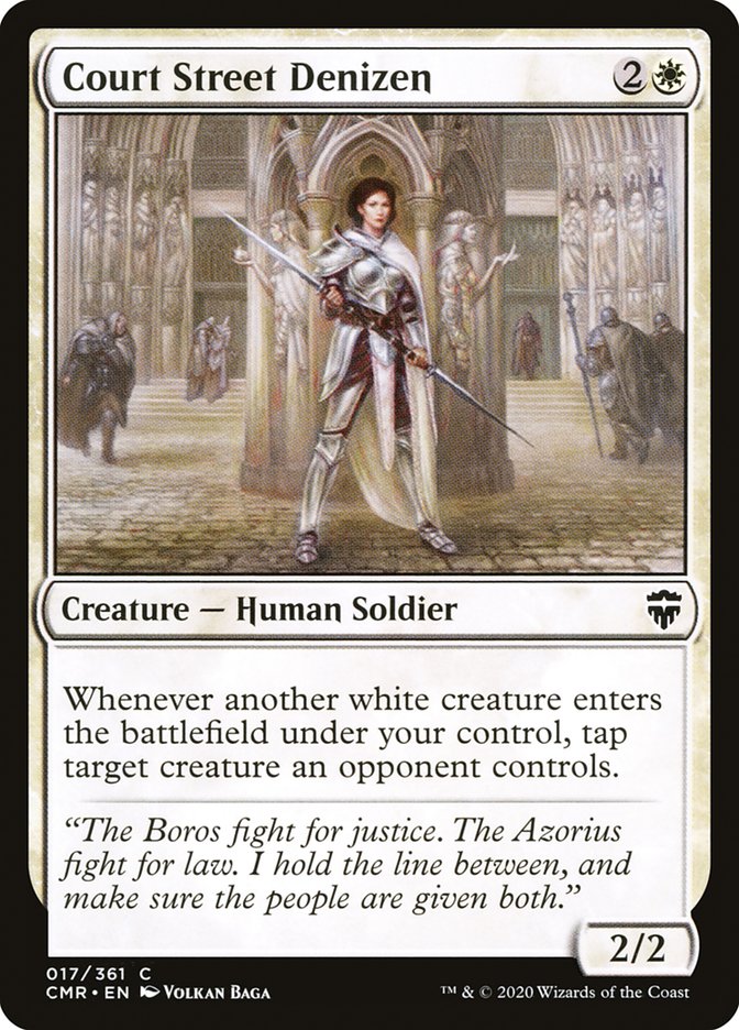 Court Street Denizen [Commander Legends] - The Mythic Store | 24h Order Processing