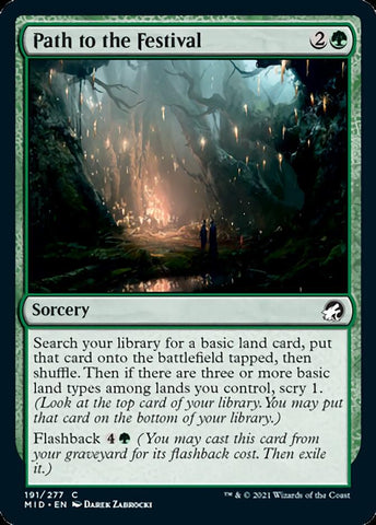 Path to the Festival [Innistrad: Midnight Hunt] - The Mythic Store | 24h Order Processing