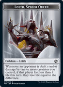Spider // Lolth, Spider Queen Emblem Double-Sided Token [Dungeons & Dragons: Adventures in the Forgotten Realms Tokens] - The Mythic Store | 24h Order Processing