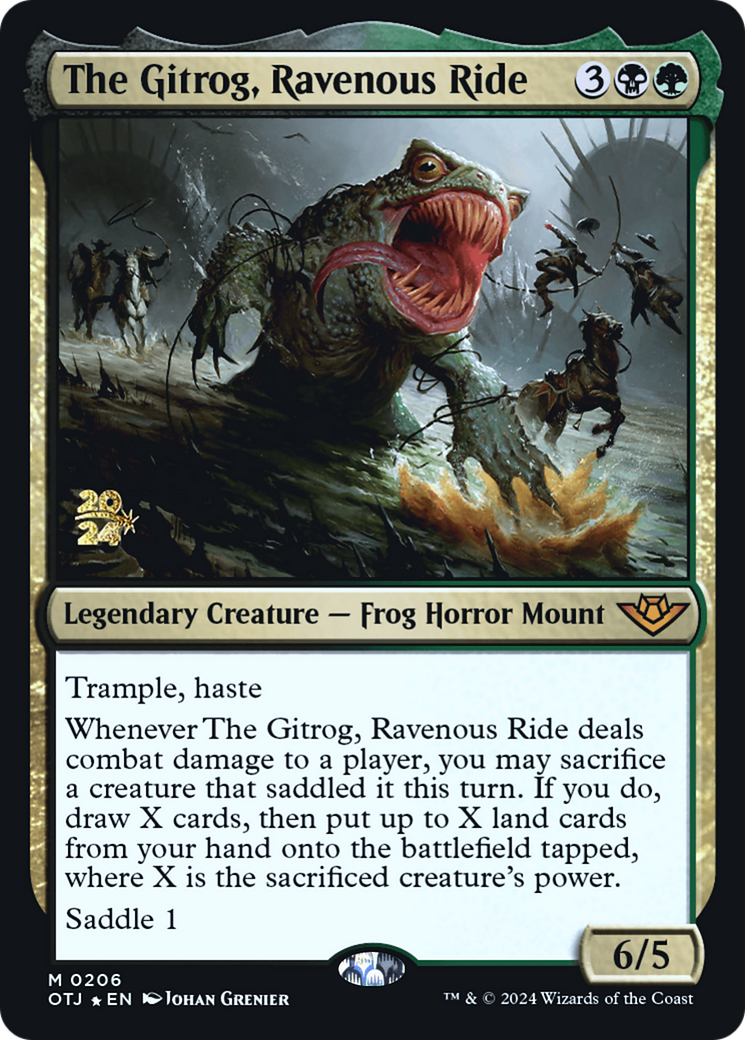 The Gitrog, Ravenous Ride [Outlaws of Thunder Junction Prerelease Promos] - The Mythic Store | 24h Order Processing