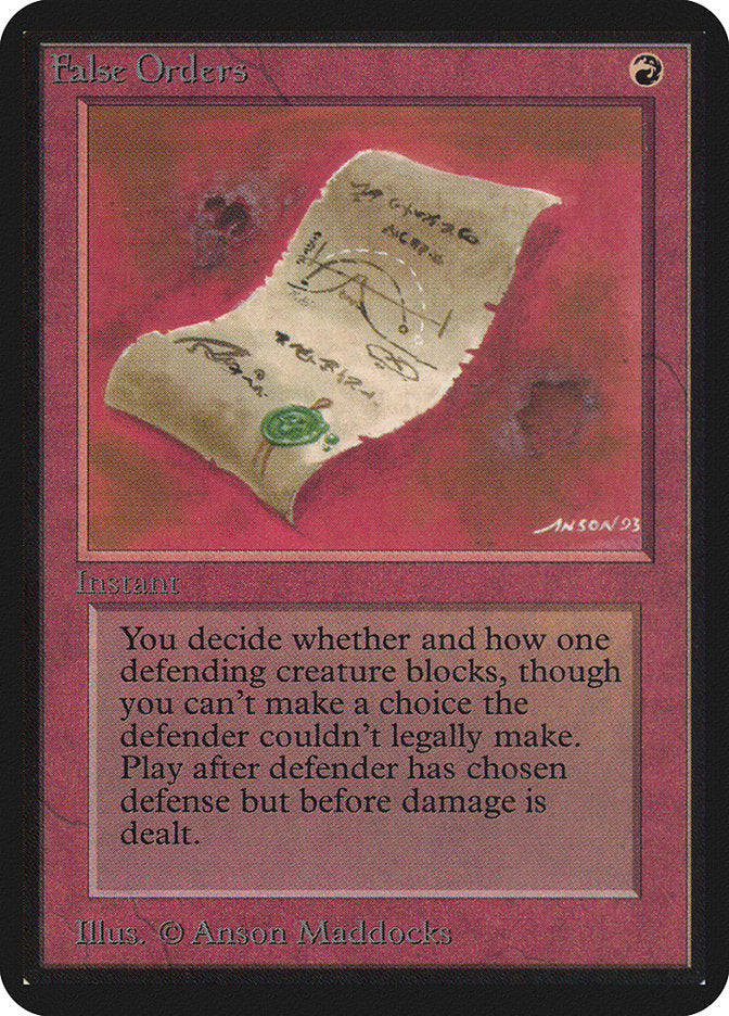 False Orders [Alpha Edition] - The Mythic Store | 24h Order Processing