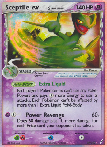 Sceptile ex (96/100) (Delta Species) [EX: Crystal Guardians] - The Mythic Store | 24h Order Processing