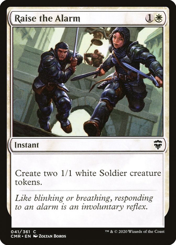 Raise the Alarm [Commander Legends] - The Mythic Store | 24h Order Processing