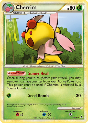 Cherrim (28/95) [HeartGold & SoulSilver: Unleashed] - The Mythic Store | 24h Order Processing