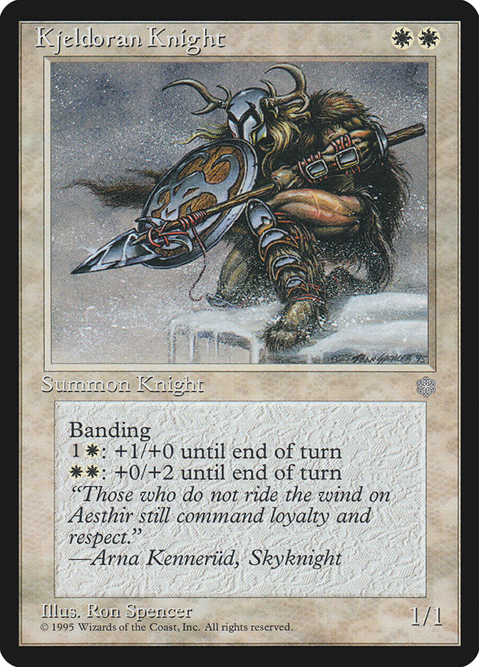 Kjeldoran Knight [Ice Age] - The Mythic Store | 24h Order Processing