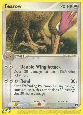 Fearow (37/100) [EX: Sandstorm] - The Mythic Store | 24h Order Processing