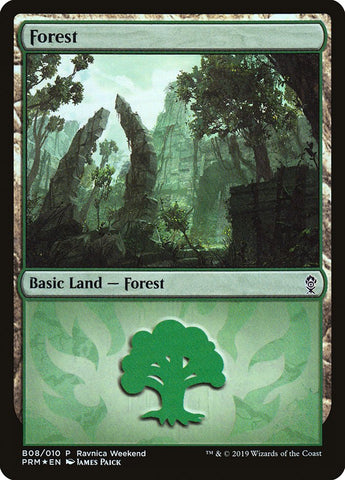 Forest (B08) [Ravnica Allegiance Guild Kit] - The Mythic Store | 24h Order Processing