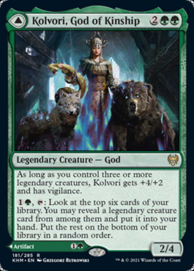 Kolvori, God of Kinship // The Ringhart Crest [Kaldheim] - The Mythic Store | 24h Order Processing