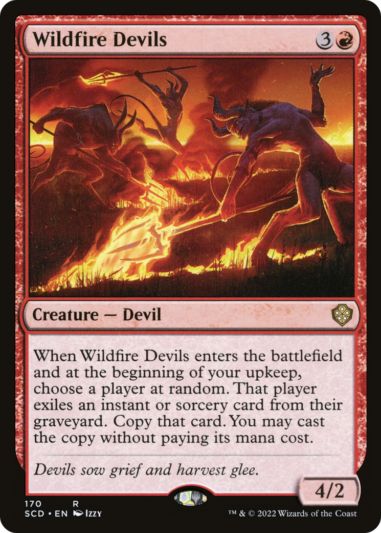 Wildfire Devils [Starter Commander Decks] - The Mythic Store | 24h Order Processing