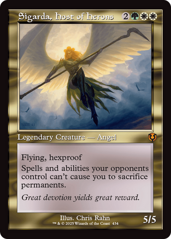 Sigarda, Host of Herons (Retro Frame) [Innistrad Remastered] - The Mythic Store | 24h Order Processing