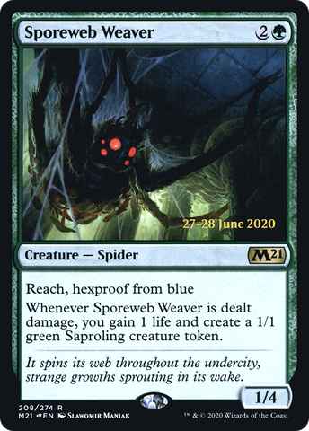 Sporeweb Weaver [Core Set 2021 Prerelease Promos] - The Mythic Store | 24h Order Processing