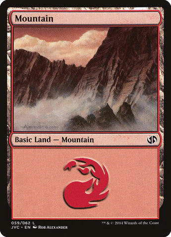 Mountain (61) [Duel Decks Anthology] - The Mythic Store | 24h Order Processing