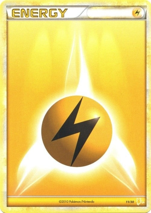 Lightning Energy (11/30) [HeartGold & SoulSilver: Trainer Kit - Raichu] - The Mythic Store | 24h Order Processing