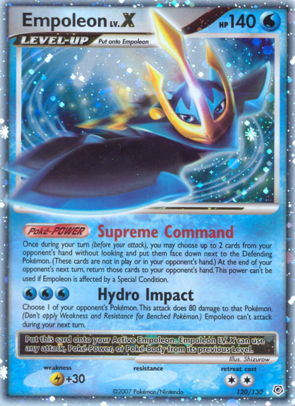 Empoleon LV.X (120/130) [Diamond & Pearl: Base Set] - The Mythic Store | 24h Order Processing