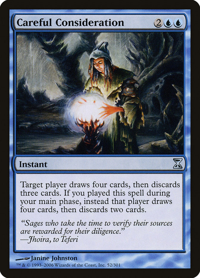 Careful Consideration [Time Spiral] - The Mythic Store | 24h Order Processing