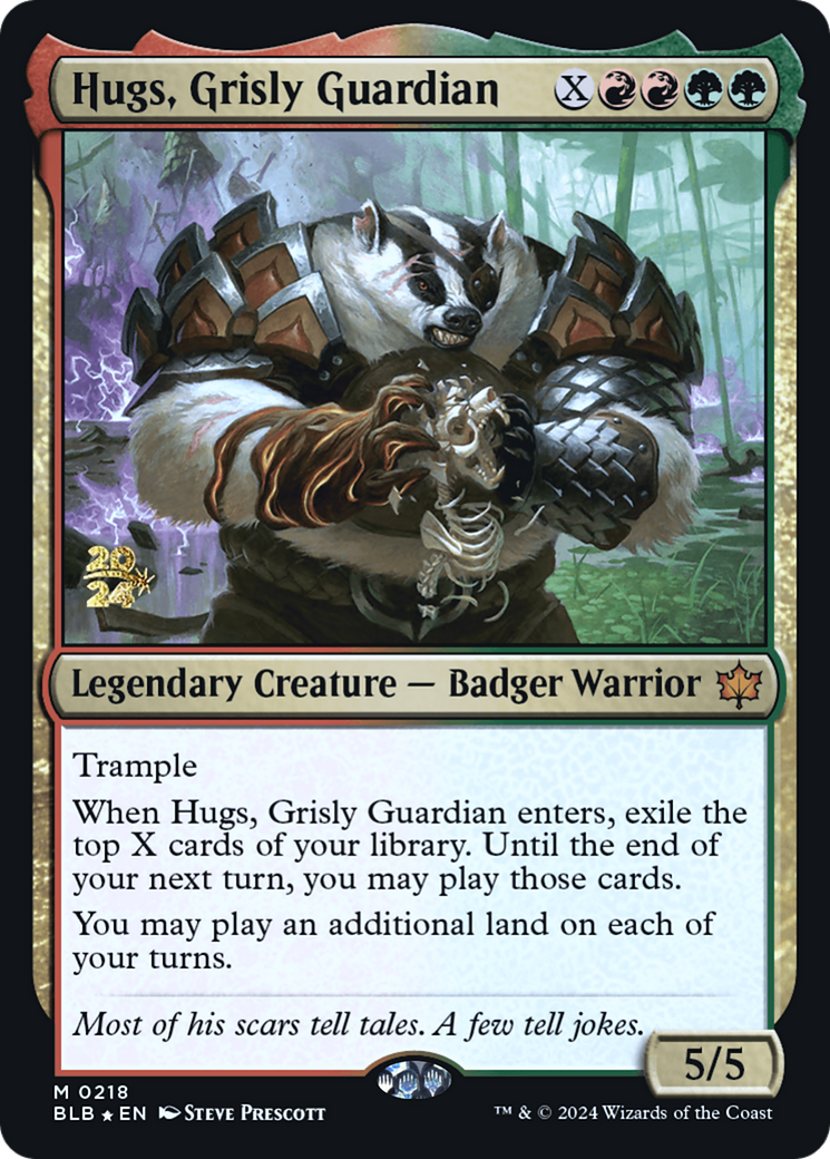 Hugs, Grisly Guardian [Bloomburrow Prerelease Promos] - The Mythic Store | 24h Order Processing