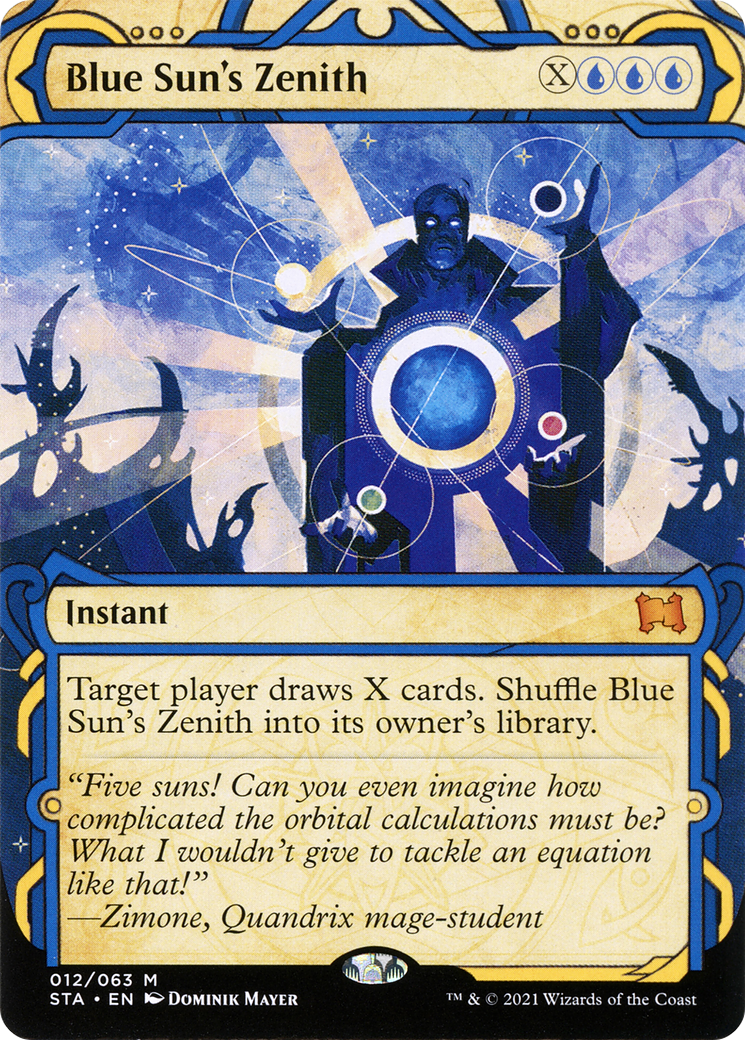 Blue Sun's Zenith [Strixhaven: School of Mages Mystical Archive] - The Mythic Store | 24h Order Processing