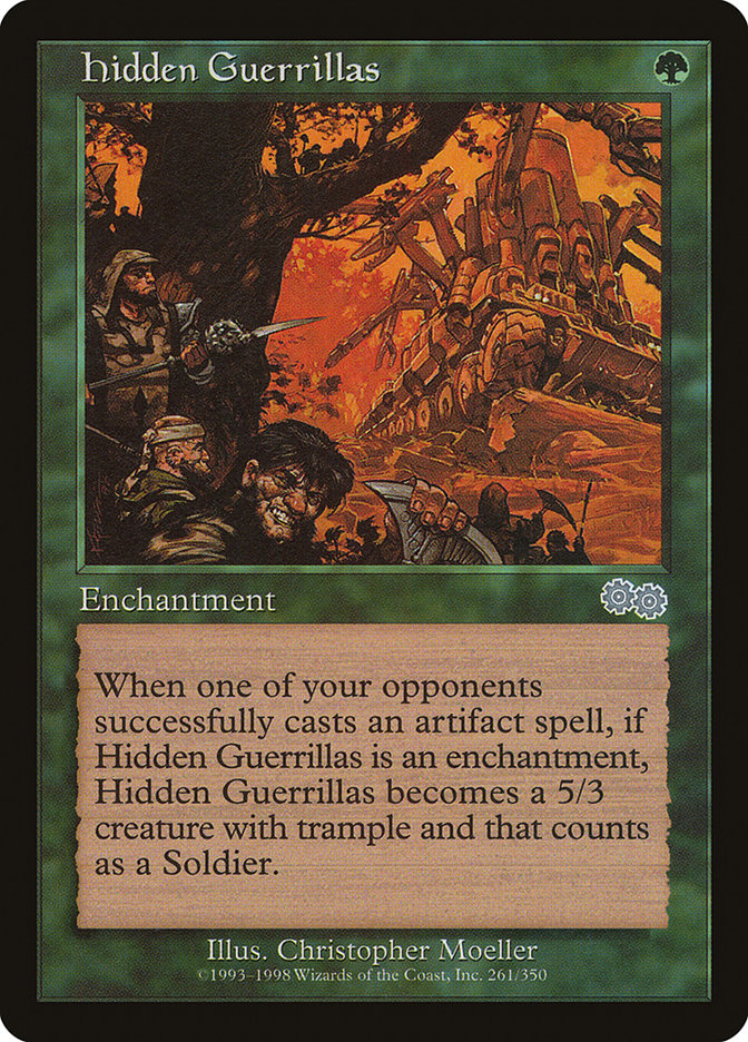 Hidden Guerrillas [Urza's Saga] - The Mythic Store | 24h Order Processing