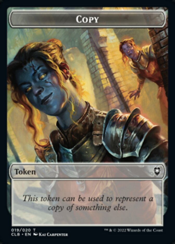 Rowan Kenrith Emblem // Copy Double-Sided Token [Commander Legends: Battle for Baldur's Gate Tokens] - The Mythic Store | 24h Order Processing
