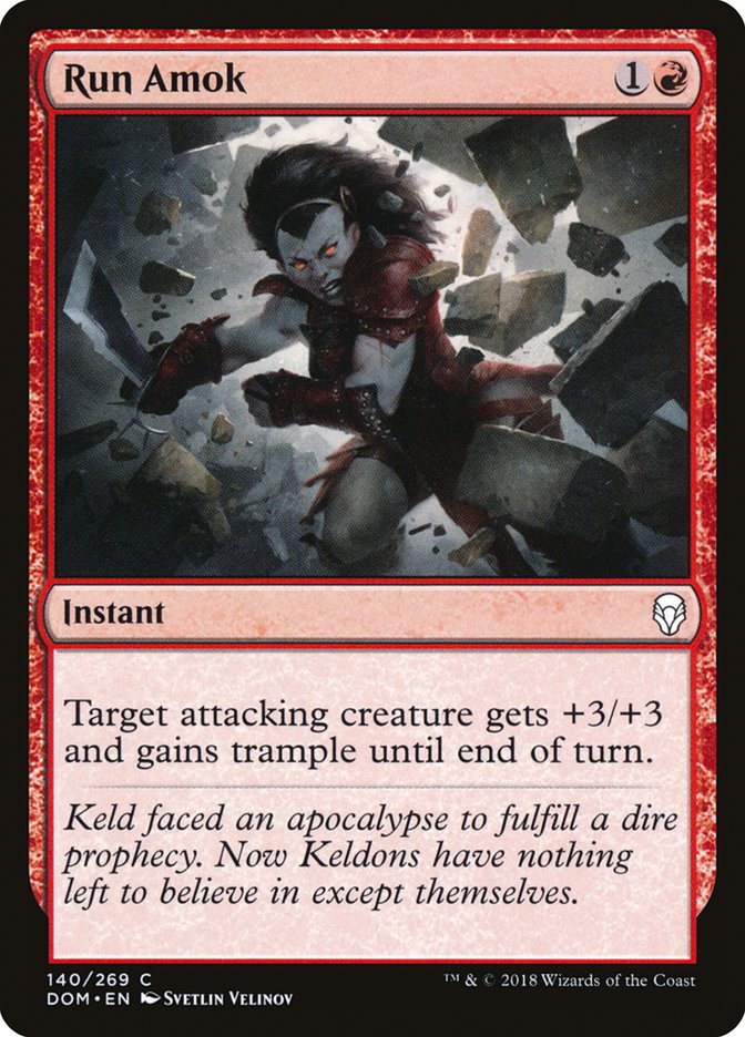 Run Amok [Dominaria] - The Mythic Store | 24h Order Processing