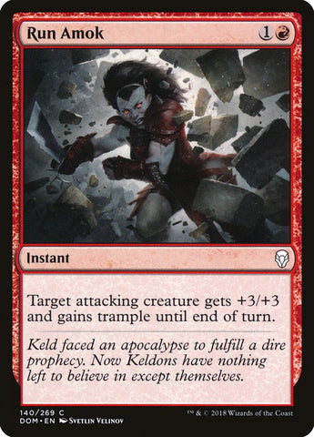 Run Amok [Dominaria] - The Mythic Store | 24h Order Processing