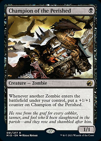 Champion of the Perished [Innistrad: Midnight Hunt] - The Mythic Store | 24h Order Processing