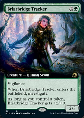 Briarbridge Tracker (Extended Art) [Innistrad: Midnight Hunt] - The Mythic Store | 24h Order Processing