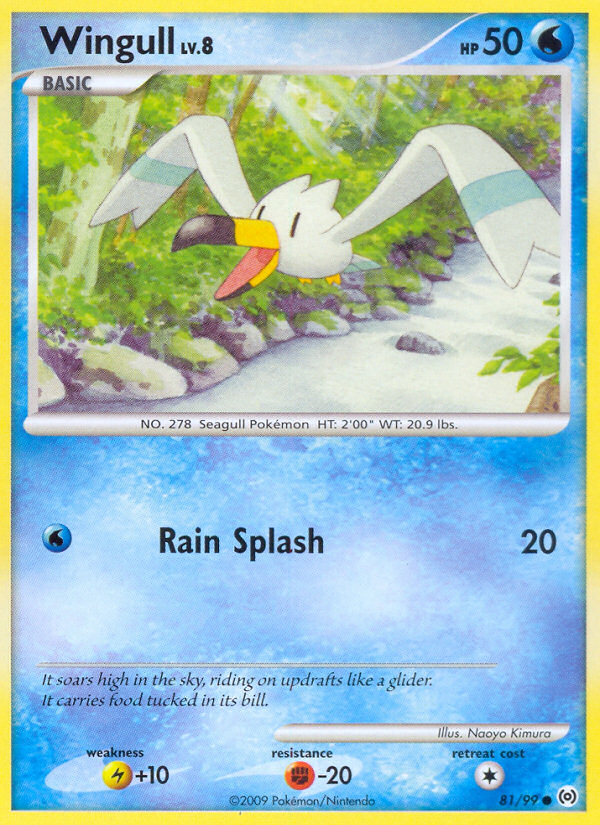 Wingull (81/99) [Platinum: Arceus] - The Mythic Store | 24h Order Processing