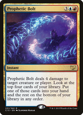 Prophetic Bolt [Commander 2015] - The Mythic Store | 24h Order Processing