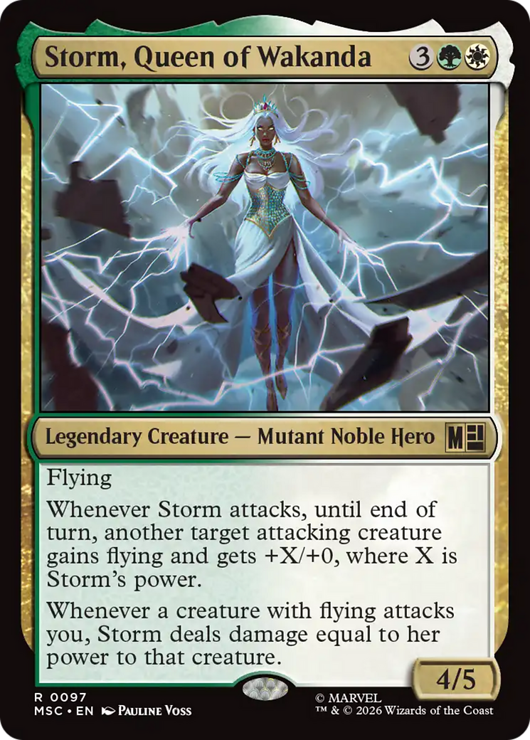 Storm, Queen of Wakanda (Surge Foil) [Marvel Super Heroes Commander] - The Mythic Store | 24h Order Processing