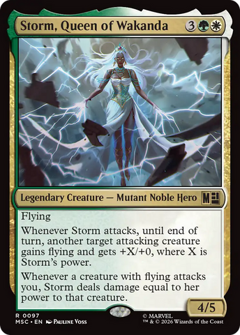 Storm, Queen of Wakanda (Surge Foil) [Marvel Super Heroes Commander] - The Mythic Store | 24h Order Processing