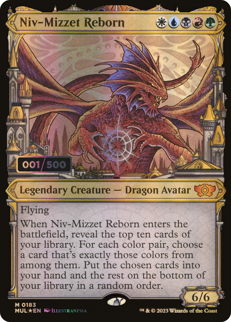 Niv-Mizzet Reborn (Serialized) [Multiverse Legends] - The Mythic Store | 24h Order Processing