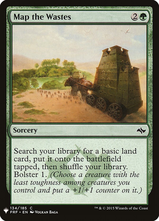 Map the Wastes [Mystery Booster] - The Mythic Store | 24h Order Processing