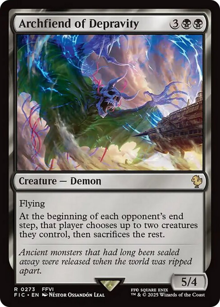 Archfiend of Depravity [FINAL FANTASY Commander] - The Mythic Store | 24h Order Processing