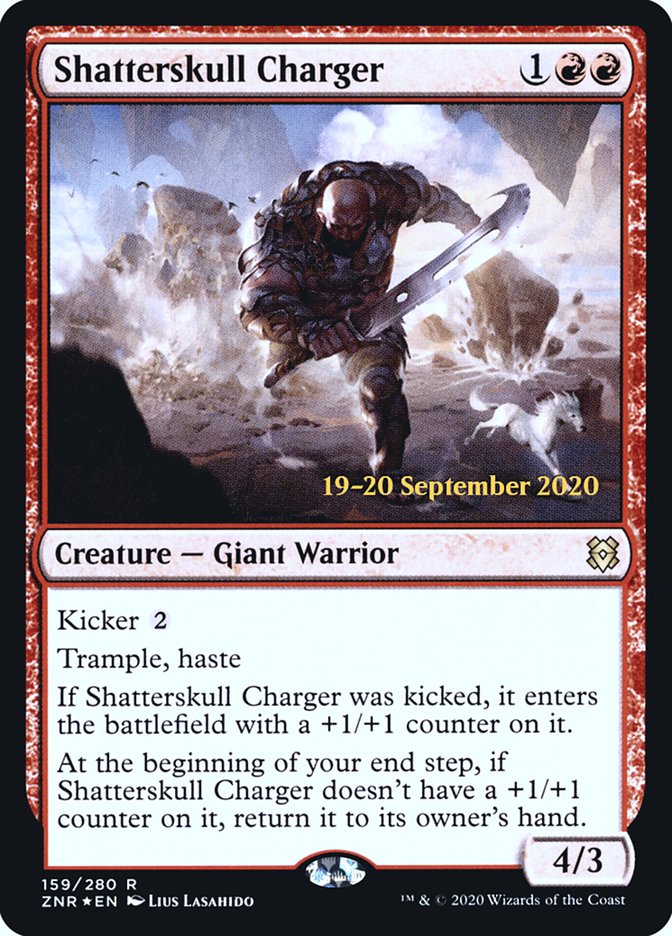 Shatterskull Charger [Zendikar Rising Prerelease Promos] - The Mythic Store | 24h Order Processing