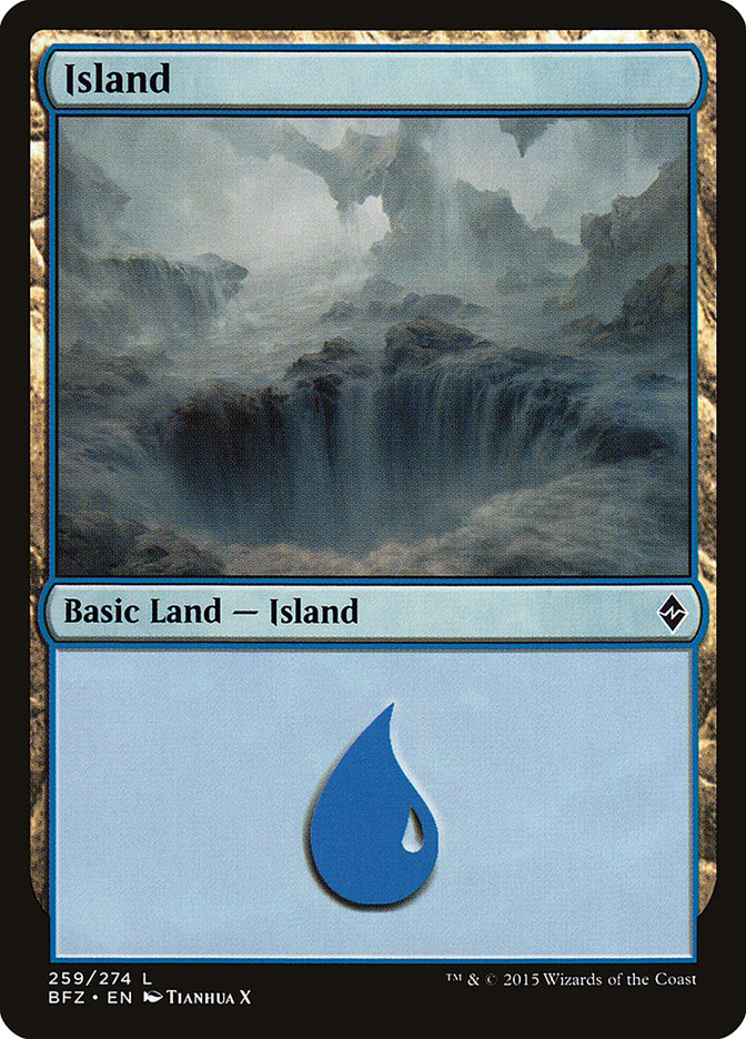 Island (259) [Battle for Zendikar] - The Mythic Store | 24h Order Processing